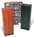 Grande Locking Media Cabinet (Oak) (23 3/4" W x 64" H x 15" D)