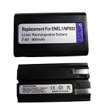 NEW TWO Li-Ion Battery Pack For NIKON 775 800 885 995 ENEL-1 EN-EL1