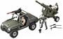 G.I. Joe V.A.M.P. Vehicle with Twin Battle Gun and 3 Action Figures [Toy]