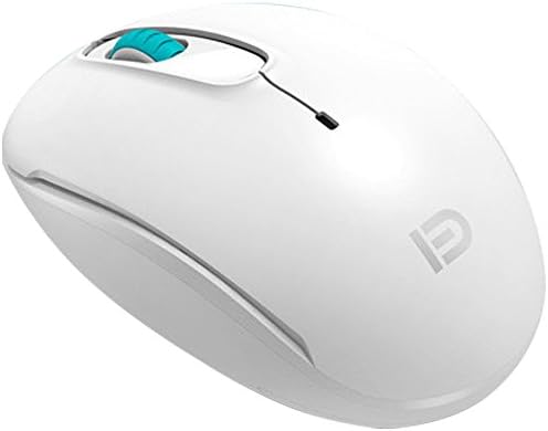 Forter M510 2.4G Mobile Mini Silent Mute Wireless Mouse Optical Mice with USB Receiver 1600 DPI 3 Buttons for Notebook, PC, Laptop, Computer, Macbook White