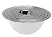 Arcosteel 6-Piece Stainless Steel Mirror Finish Bowl Set