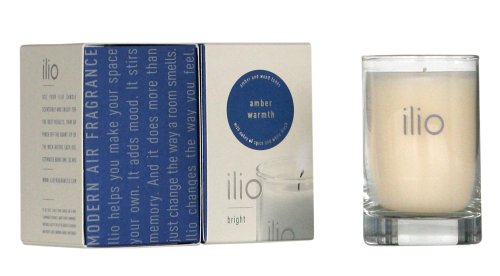 Ilio Modern Air Candles iC700, Amber Warmth, Case Pack, Six - 10.8 Ounce Candles (64.8... by Ilio