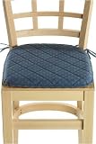 Set Of Four Chair Cushions Le Printemps Blue