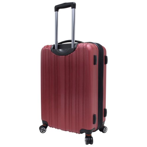 Travelers Choice Tasmania 3 Piece Luggage Set, Purple, Large Travelers Choice Tasmania 3 Piece Luggage Set, Purple, Large