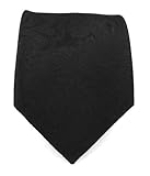 100% Silk Woven All Black Paisley Extra Long Tie 100% Silk Woven All Black Paisley Extra Long Tie