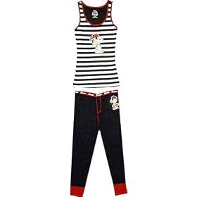 Peanuts - Snoopy the Pirate Tank/Pant Pajama Set for women