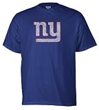 NFL New York Giants Faded Logo Tee Mens