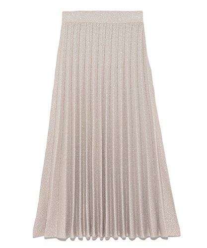 (スナイデル)snidel ラメプリーツニットスカート