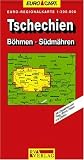 RV Euro-Regionalkarte 1:300 000 Tschechien - B&ouml;hmen, S&uuml;dm&auml;hren - 