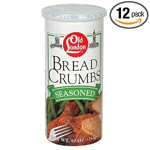 Old London Bread Crumbs, Seasoned, 10-Ounce Cans (Pack of 12) by Old London