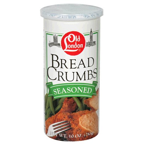 Old London Bread Crumbs, Seasoned, 10-Ounce Cans (Pack of 12) by Old London