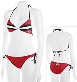 Kansas City Chiefs Women's Striped String Bikini