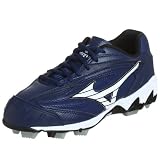Mizuno Women's 9-Spike Finch Low G3 Cleat,Royal/White,5.5 M