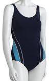 Speedo Women's Aquatic Endurance+ Polyester Solid Splice U-Back Swimsuit