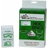 Decker 3 Hog Hill's Hump Rings, 100 Count