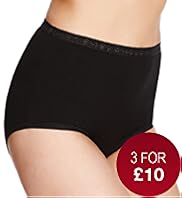 Jacquard Waist Full Brief
