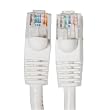 Ethernet Cable, CAT5e - 100 ft White (LAN hardware) EIA568 Patch Cable, RJ45 / RJ45 100' White for 10 Base-T, 100 Base-T and 1000 Base-T Networks