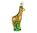 Old World Christmas Ornaments: Zoo and Wildlife Animals Glass Blown Ornaments for Christmas Tree,Baby Giraffe