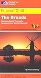 The Broads (Explorer Maps)