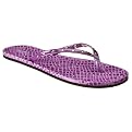 Women's Mossimo&reg; Lorelle Faux Snake Flip Flops - Purple