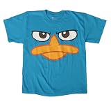 Perry Platypus - Face - Phineas & Ferb Adult T-Shirt