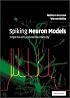 Spiking Neuron Models