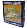 GLASS CHESS SET