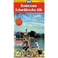 ADFC-Radtourenkarte 25 Bodensee / Schw�bische Alb 1 : 150 000