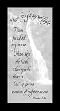 Bereavement Gift - I Have Fought a Good Fight - 4 1/2 X 8