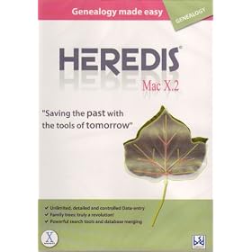 Heredis (Family Tree Software) Mac X.2 (Mac)