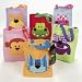12 Canvas cute animal tote bags