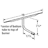 Rotisserie Stainless Steel Burner