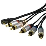 Premium HDTV HD AV Component Cable For SONY PSP 3000