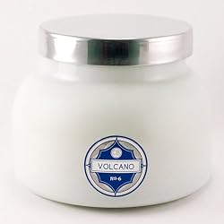Aspen Bay 20 oz White Jar Candle - Volcano