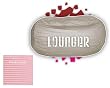 Comfort Sac Lounger Sac Pink Cord By Elite Furniture