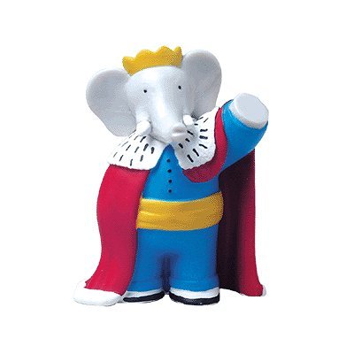 Plastoy - Babar en costume d'apparat