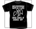 Led Zeppelin 1977 Tour Classic Zep T-Shirt