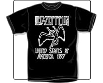 Led Zeppelin 1977 Tour Classic Zep T-Shirt