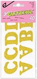 Iron-On Glitzerz Letters 1-1/4"-Gold