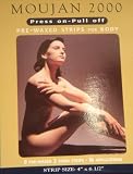 Moujan 2000 Wax Strips for Body 4" X 6 1/2"