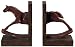 Sterling Home Antique Replica Red Rocking Horse Bookends