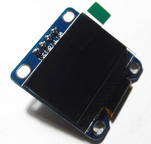 TopYoo 0.96" Inch Blue I2C IIC OLED LCD Module Serial 128X64 LED Display Modules for Arduino 51 MSP420 STIM32 SCR