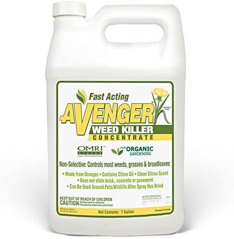 Agrisel Avenger Ag Non-Selective, Post-Emergent Organic Herbicide - 1 Gallon