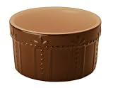 Signature Sorrento 11-Ounce Ramekins, Set of 4, Chocolate Brown