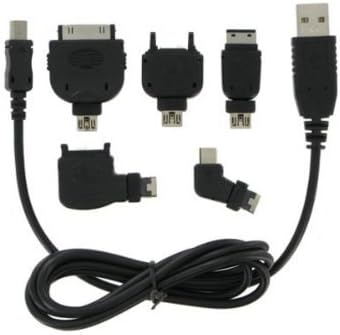 Kit Universal In-Car Charger Compatible with Blackberry, HTC, LG, Motorola, Nokia, Samsung, Sony Ericson, T-Mobile