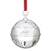 Reed & Barton Silver Plate Dated Annual Holly Bell, Diameter 3.75