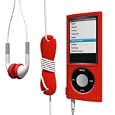 Sumajin INK Silicon Case for iPod nano 5G Starter Kit（Red）[SUMINKN5G-SKT-RD]