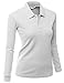 Xpril Womens Luxurious PK Long sleeve Polo T-shirt