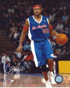 Corey Maggette Signed Clippers 8x10 Photo