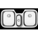 Buy 333M Triple Bowl 18 Gauge Stainless Steel Kitchen Sink with FREE SHIPPING